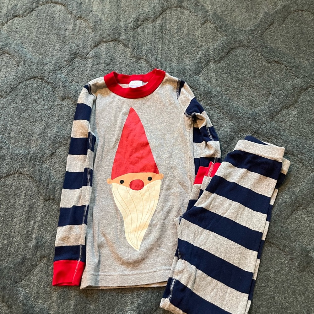 Hanna Andersson Kids Gnome Pajamas Size 120